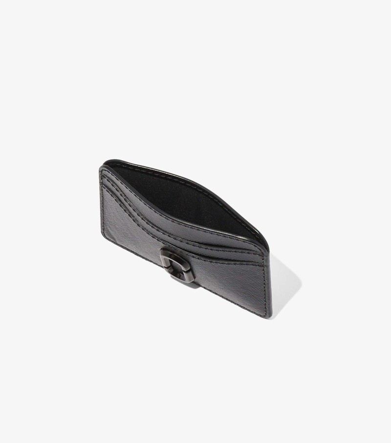 Women's Marc Jacobs Snapshot DTM Card Case Black | UAE-291064