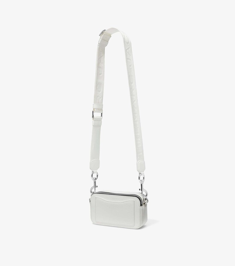 Women's Marc Jacobs Snapshot DTM Crossbody Bags White | UAE-086924