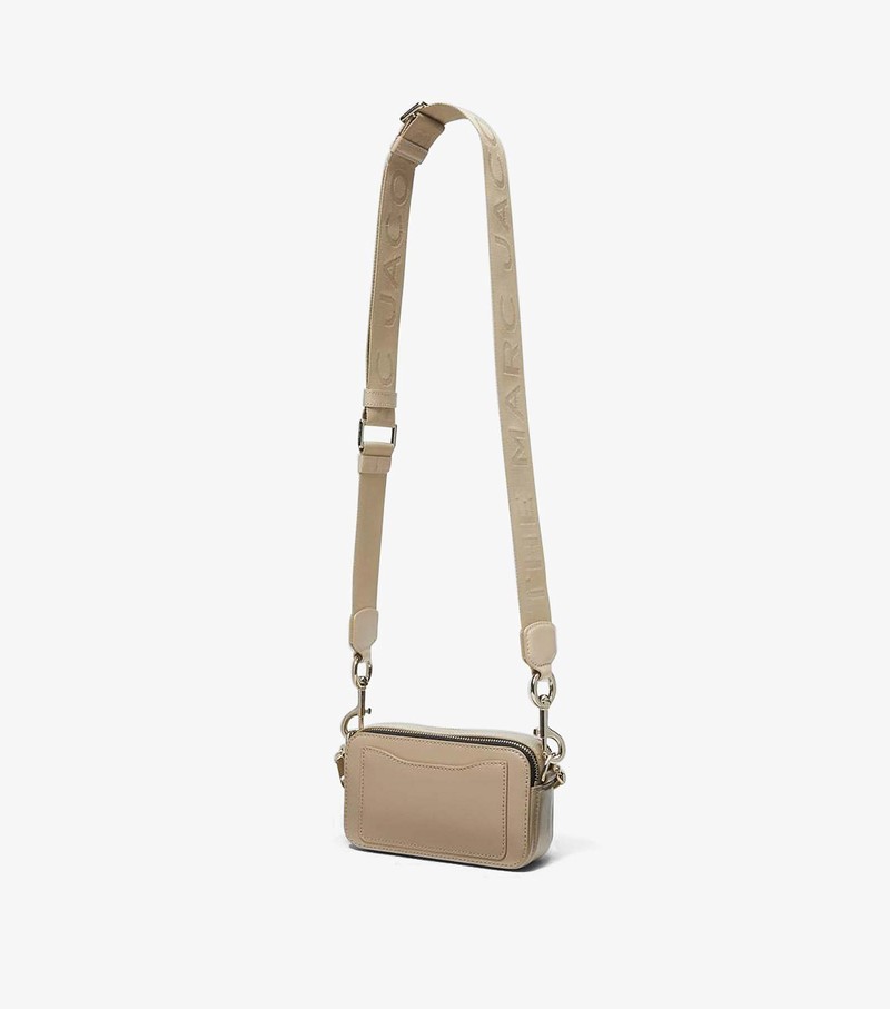 Women's Marc Jacobs Snapshot DTM Crossbody Bags Beige | UAE-246371