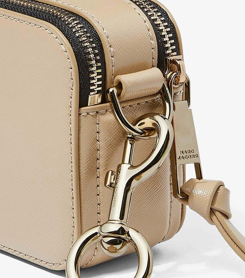 Women's Marc Jacobs Snapshot DTM Crossbody Bags Beige | UAE-246371