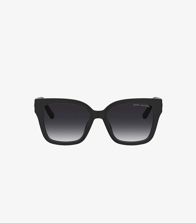 Women's Marc Jacobs Square Sunglasses Black | UAE-753981