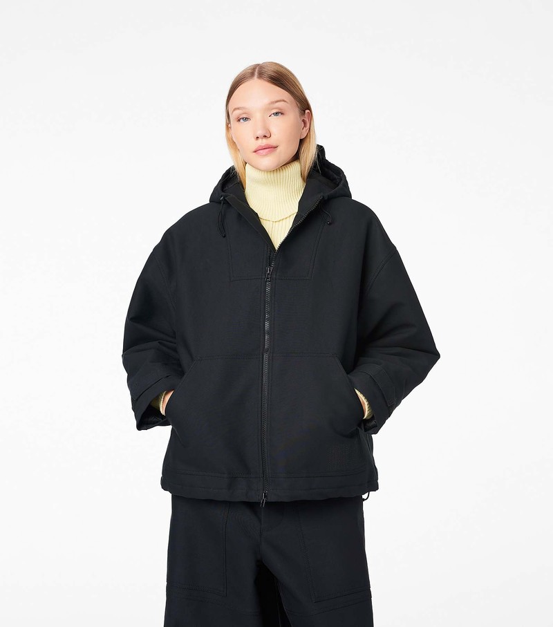 Women's Marc Jacobs Technical Padded Jackets Black | UAE-479061