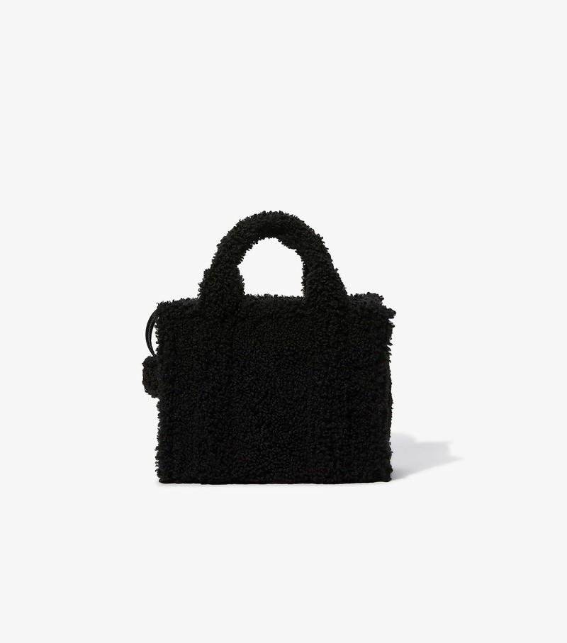 Women's Marc Jacobs Teddy Mini Tote Bags Black | UAE-346098