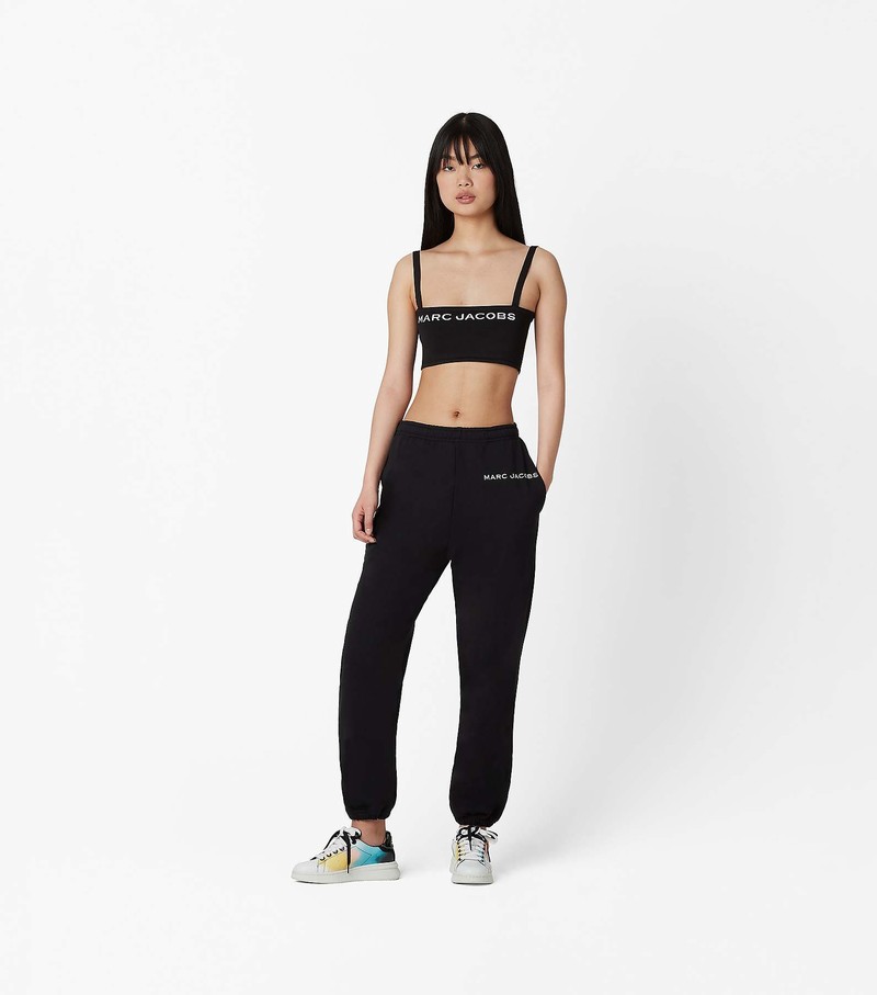 Women's Marc Jacobs The Sweatpants Black | UAE-921057