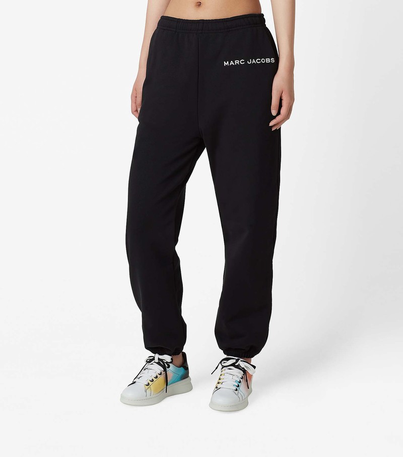 Women's Marc Jacobs The Sweatpants Black | UAE-921057