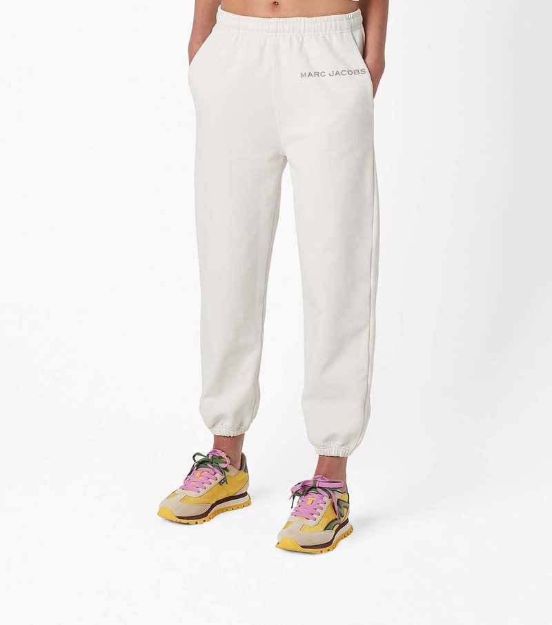 Women's Marc Jacobs The Sweatpants White | UAE-278041