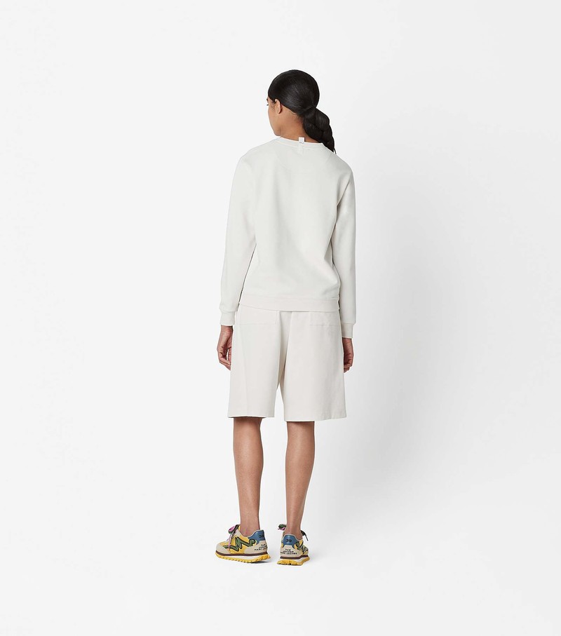 Women's Marc Jacobs The Sweatshirts White | UAE-298650