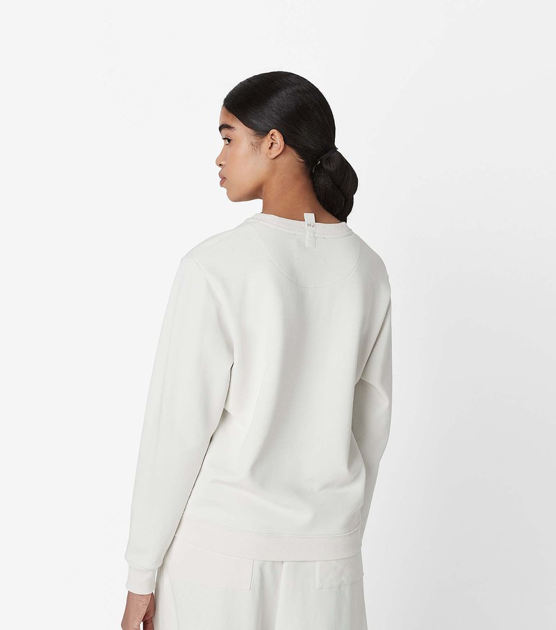 Women's Marc Jacobs The Sweatshirts White | UAE-298650