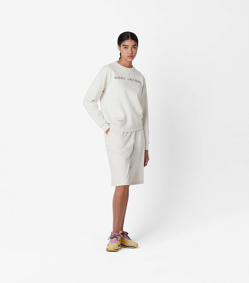 Women's Marc Jacobs The Sweatshirts White | UAE-298650