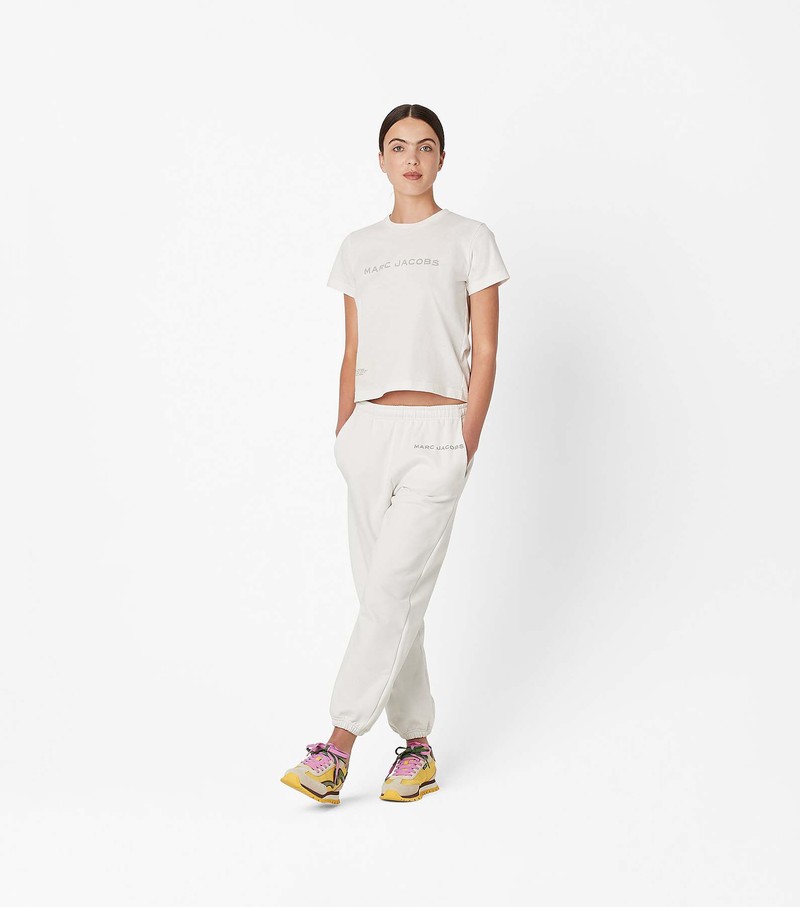 Women's Marc Jacobs The T Shirts White | UAE-094763