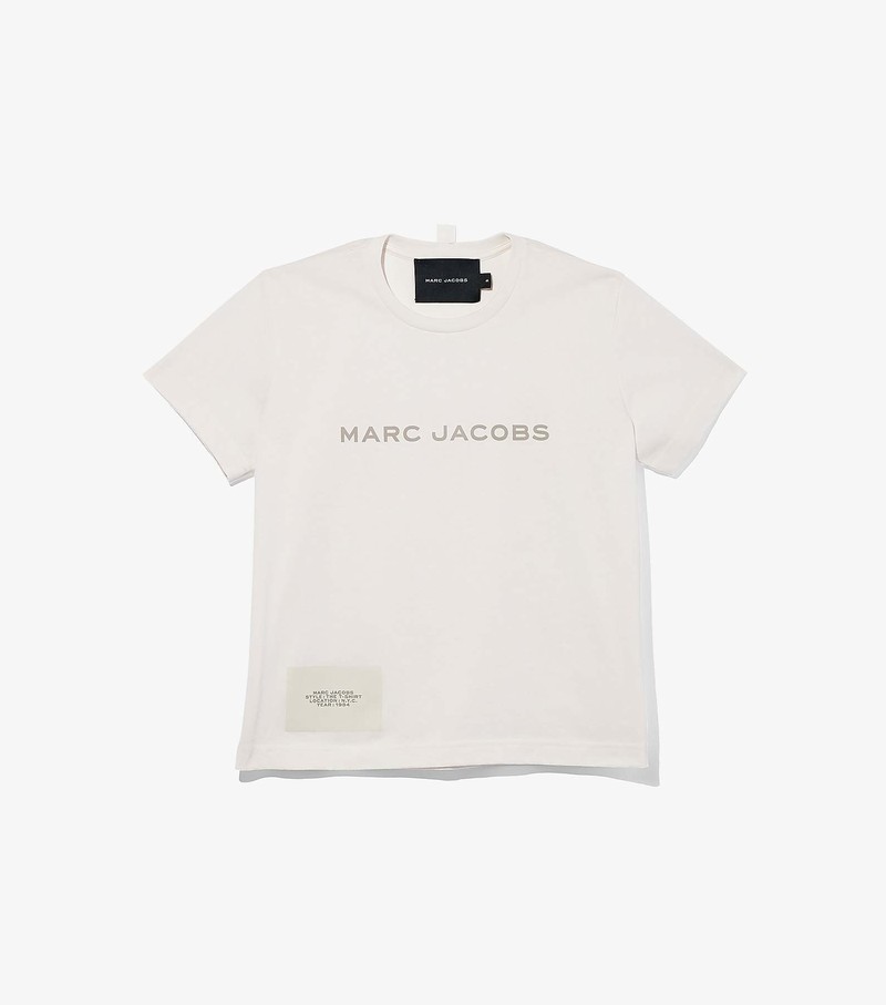 Women\'s Marc Jacobs The T Shirts White | UAE-094763