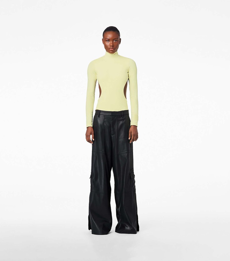 Women's Marc Jacobs Wide Leg Cargo Pants Black | UAE-109527