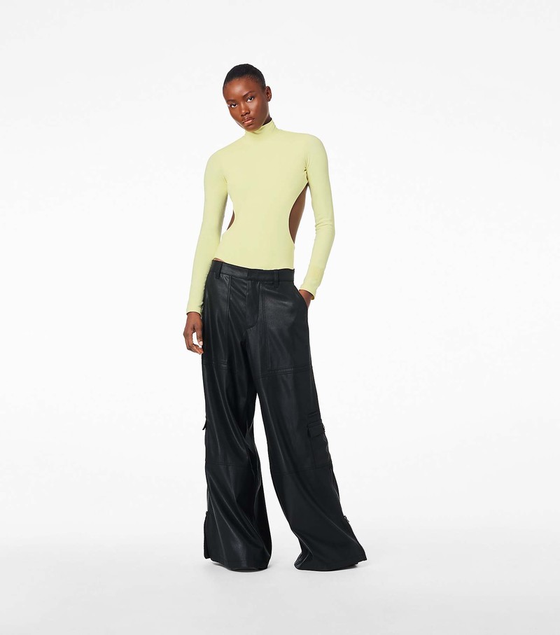 Women's Marc Jacobs Wide Leg Cargo Pants Black | UAE-109527