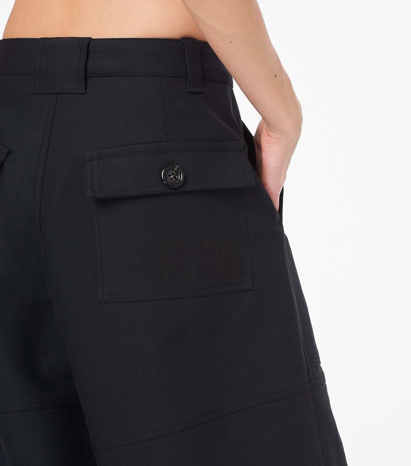 Women's Marc Jacobs Wide Leg Cargo Pants Black | UAE-963705