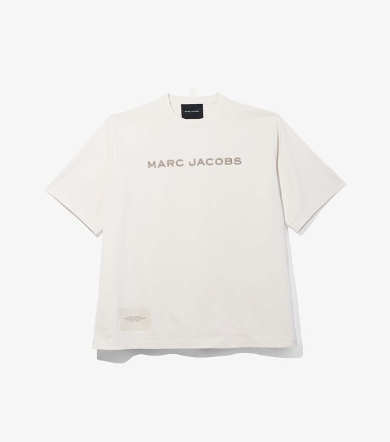 Women's Marc Jacobs Big T Shirts White | UAE-015392