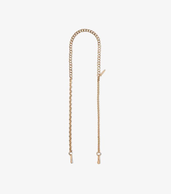 Women's Marc Jacobs Chain Strap Bag Accessories Gold | UAE-927164