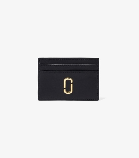 Women's Marc Jacobs J Marc Card Case Black | UAE-734950