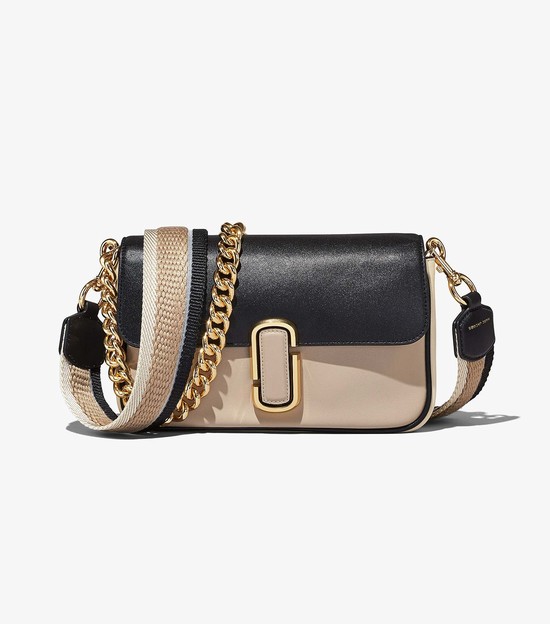 Women's Marc Jacobs J Marc Shoulder Bags Beige / Black | UAE-951304