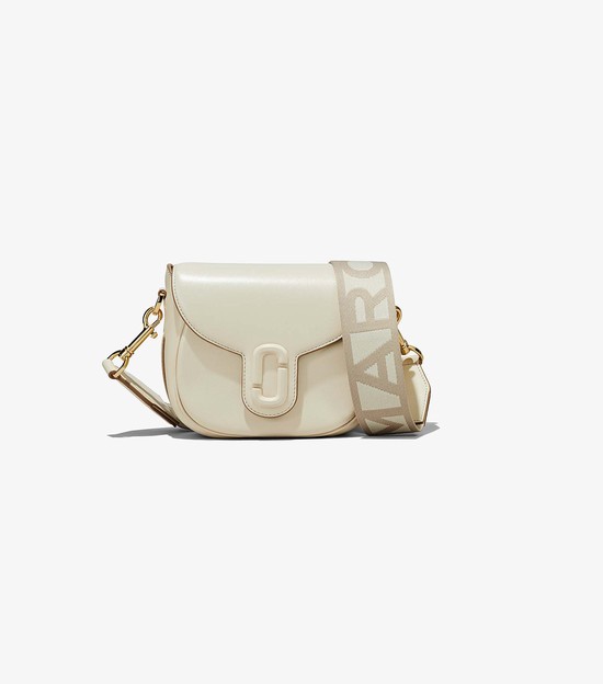 Women's Marc Jacobs J Marc Small Crossbody Bags White | UAE-312785