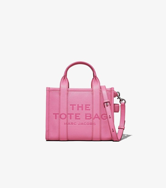 Women's Marc Jacobs Leather Mini Crossbody Bags Pink | UAE-046327