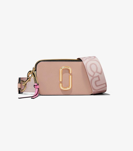 Women's Marc Jacobs Snapshot Mini Bags Pink / Multicolor | UAE-761052