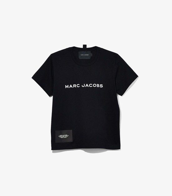 Women's Marc Jacobs The T Shirts Black | UAE-284069